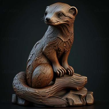 3D model Mustelus widodoi (STL)